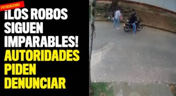 ¡Los robos en Cali siguen imparables! Autoridades invitan a denunciar