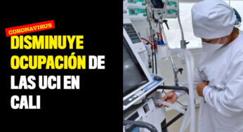 Disminuye ocupación de las UCI en Cali