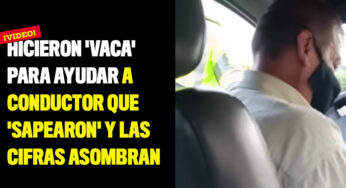 Hicieron 'vaca' para ayudar a conductor que 'sapearon' y las cifras asombran