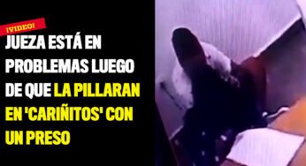 Jueza está en problemas luego de que la pillaran en 'cariñitos' con un preso