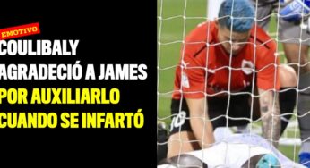 Coulibaly agradeció a James por auxiliarlo cuando se infartó