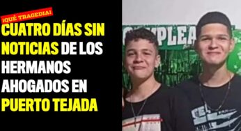 Cuatro días sin noticias de los hermanos ahogados en Puerto Tejada