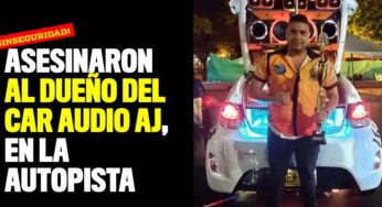 Asesinaron al dueño del Car Audio AJ