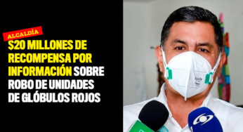$20 millones de recompensa por información sobre robo de unidades de glóbulos rojos