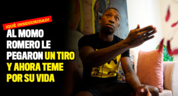 Al 'Momo' Romero le pegaron un tiro en Cali y ahora teme por su vida