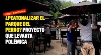 ¿Peatonalizar el Parque del Perro? Proyecto que levanta polémica en Cali