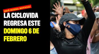 La Ciclovida regresa este domingo 6 de febrero