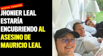Nueva versión: Jhonier Leal estaría encubriendo al asesino