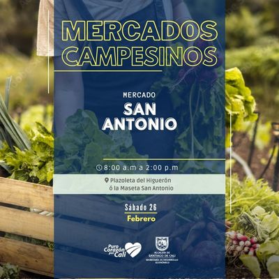 Estos serán los mercados campesinos de este fin de semana en Cali