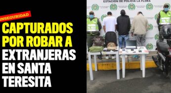 Capturados por robar a extranjeras en Santa Teresita
