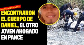 Encontraron el cuerpo de Daniel, el otro joven que murió ahogado en Pance