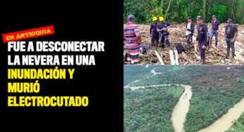 Fue a desconectar la nevera en una inundación y murió electrocutado