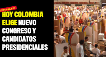 ¡Todo listo! Hoy Colombia elige nuevo Congreso y candidatos presidenciales