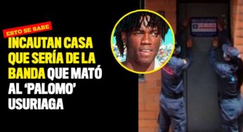 Incautan casa que sería de la banda que mató al 'Palomo' Usuriaga