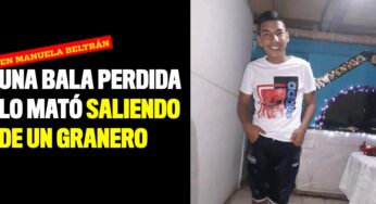 Una bala perdida lo mató saliendo de un granero