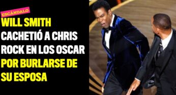 Will Smith cachetió a Chris Rock en los Oscar por burlarse de su esposa