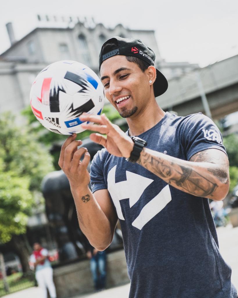 Boyka Ortiz, un freestyler que representará a Colombia en el Mundial de Qatar​