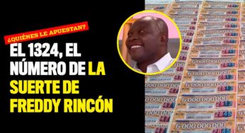 El 1324, el número de la suerte de Freddy Rincón