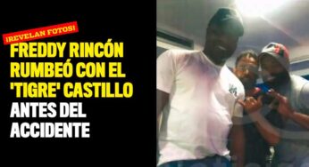Freddy Rincón rumbeó con el 'Tigre' Castillo antes del accidente