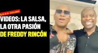 Videos: La salsa, la otra pasión de Freddy Rincón
