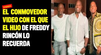 El conmovedor video con el que el hijo de Freddy Rincón lo recuerda