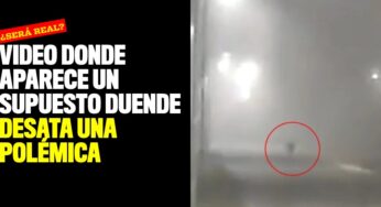 Video donde aparece un supuesto duende desata una polémica