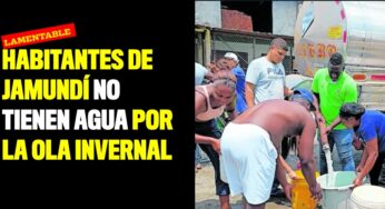 Habitantes de Jamundí no tienen agua por la ola invernal