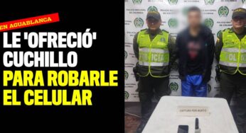 Le 'ofreció' cuchillo para robarle el celular en Aguablanca
