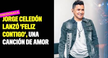 Jorge Celedón lanzó 'Feliz contigo', una canción de amor