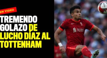 VIDEO: Tremendo golazo de Lucho Díaz al Tottenham