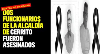 Dos funcionarios de la alcaldía de Cerrito fueron asesinados