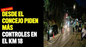 Desde el Concejo piden más controles en el Km 18