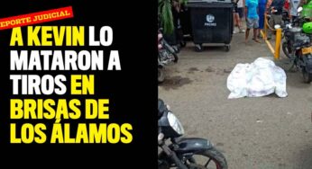 A Kevin lo mataron a tiros en Brisas de los Álamos
