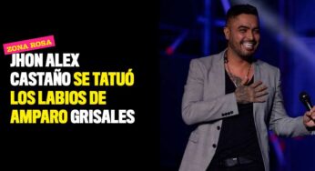 ¿Amor platónico? Jhon Alex Castaño se tatuó los labios de Amparo Grisales