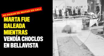 VIDEO: Marta fue baleada mientras vendía Choclos en el barrio Bellavista