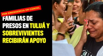 Familias de presos en Tuluá y sobrevivientes recibirán apoyo