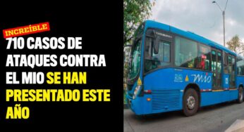 710 casos de ataques contra el MIO se han presentado este año