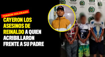 Cayeron los asesinos de Reinaldo a quien acribillaron frente a su padre