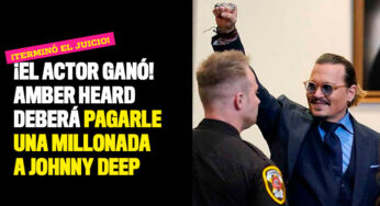 ¡El actor ganó! Amber Heard deberá pagarle una millonada a Johnny Deep