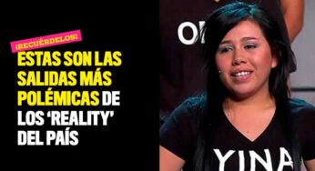Estas son las salidas más polémicas de los 'reality' del país