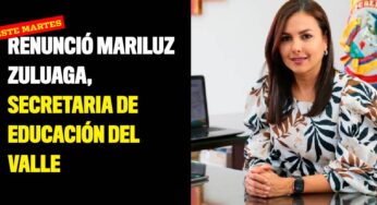 Renunció Mariluz Zuluaga, secretaria de Educación del Valle