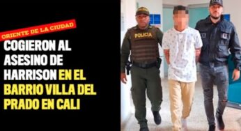 Cogieron al asesino de Harrison en el barrio Villa del Prado en Cali