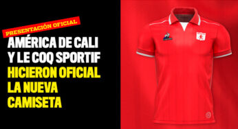 América de Cali y Le Coq Sportif hicieron oficial la nueva camiseta