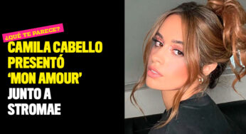 Camila Cabello presentó 'Mon amour' junto a Stromae