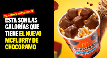 Esta son las calorías que tiene el nuevo McFlurry de Chocoramo