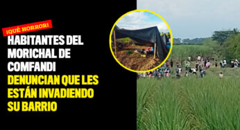 Habitantes del Morichal de Comfandi denuncian que les están invadiendo su barrio