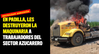 En Padilla, les destruyeron la maquinaria a trabajadores del sector azucarero