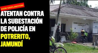 Atentan contra la subestación de Policía en Potrerito, Jamundí