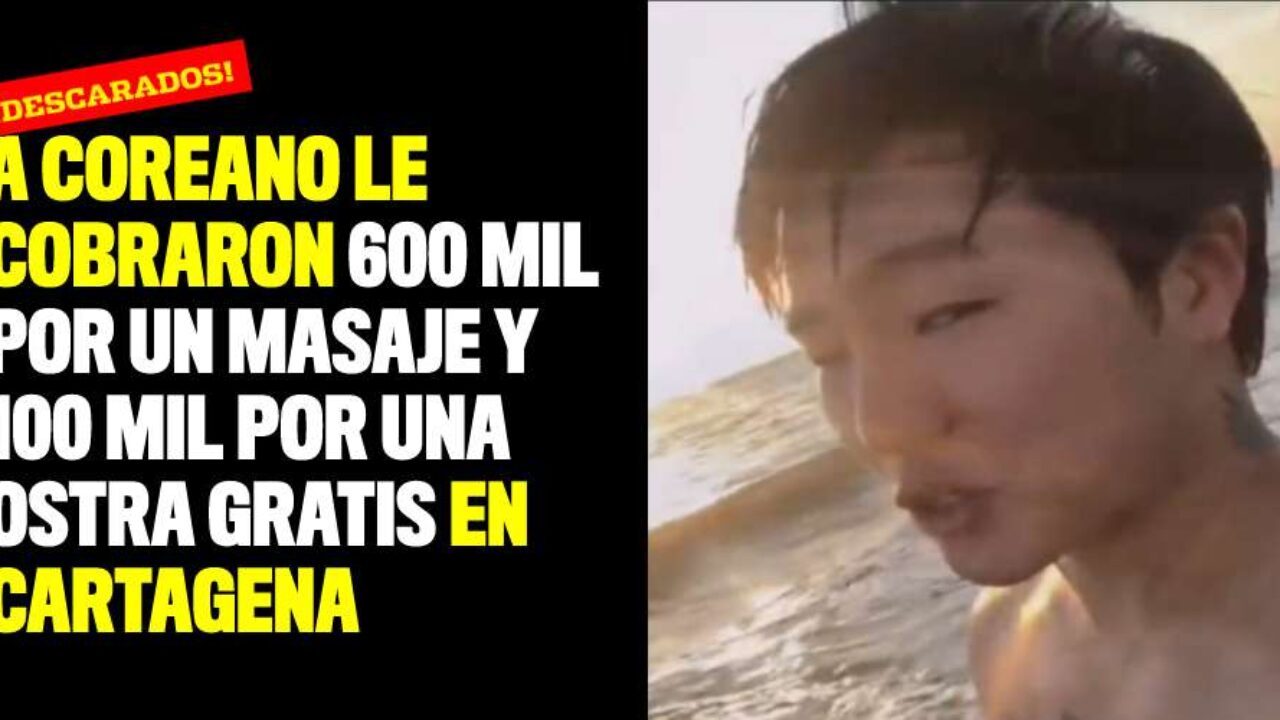 A un coreano le cobraron 600 mil por un masaje en Cartagena