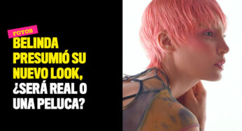 Belinda presumió su nuevo look, ¿será real o una peluca?